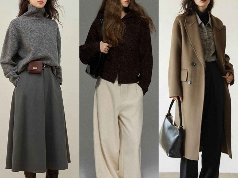 2017秋冬穿衣搭配指南：简约风格更高级，30套日常通勤实用造型