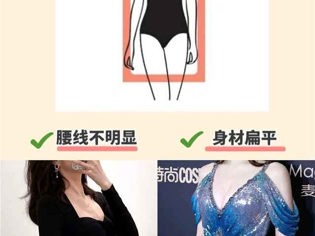 O型体型穿搭指南：扁平身材如何逆袭气质对比图实战解析！