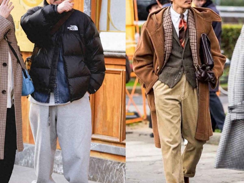 胖男士与六七十岁男人冬季穿搭宝典：保暖不臃肿，4款冬装穿出高级感