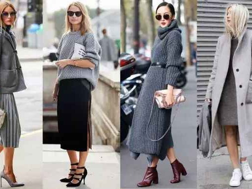 灰色穿搭正当时 这些配色方案让你高级感拉满