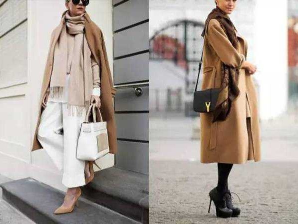 黑色大衣围巾搭配全攻略让你时髦一整冬